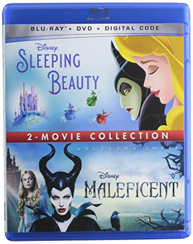 Sleeping Beauty/Maleficent/Double Feature@Blu-Ray@NR