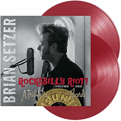 Brian Setzer Rockabilly Riot! Volume One A Tribute To Sun Records 2lp 180 Gram Red Vinyl 