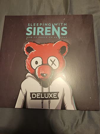 Sleeping With Sirens/How It Feels to Be Lost (Deluxe Half Ultra Clear Half Black w/ Black Splatter)@Ltd. 1800/RSD 2021 Exclusive