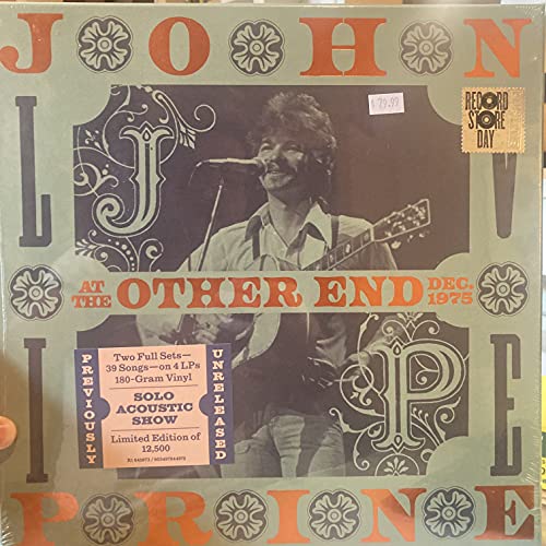 John Prine/Live At The Other End, December 1975@4LP 180G@Ltd. 12000/RSD 2021 Exclusive