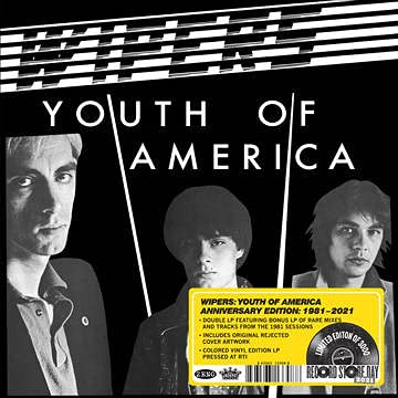 Wipers/Youth Of America Anniversary Edition: 1981-2021 (Clear/Black Swirl Vinyl)@2 LP@Ltd. 3000/RSD 2021 Exclusive