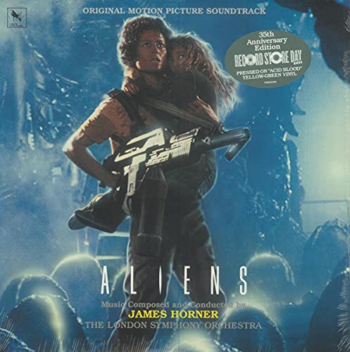 Horner, James/Aliens (Acid-Blood Yellow-Green Vinyl)@35th Anniversary Edition@Ltd. 2,500/RSD 2021 Exclusive