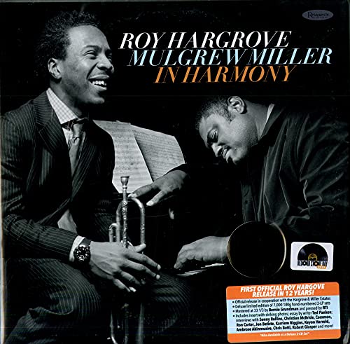 Roy Hargrove & Mulgrew Miller/In Harmony@2 LP 180g@Ltd. 3,000/RSD 2021 Exclusive