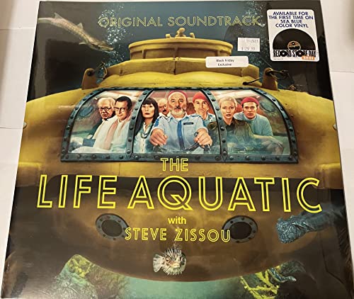 The Life Aquatic With Steve Zissou/Original Motion Picture Soundtrack (Cerulean Blue Vinyl)@2 LP@Ltd. 3,500/RSD 2021 Exclusive