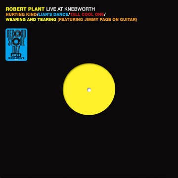 Robert Plant Live At Knebworth 1990 Ltd. 4 700 Rsd 2021 Exclusive 
