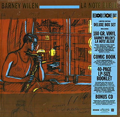 Barney Wilen La Note Bleue Lp + CD Ltd. 1 000 Rsd 2021 Exclusive 