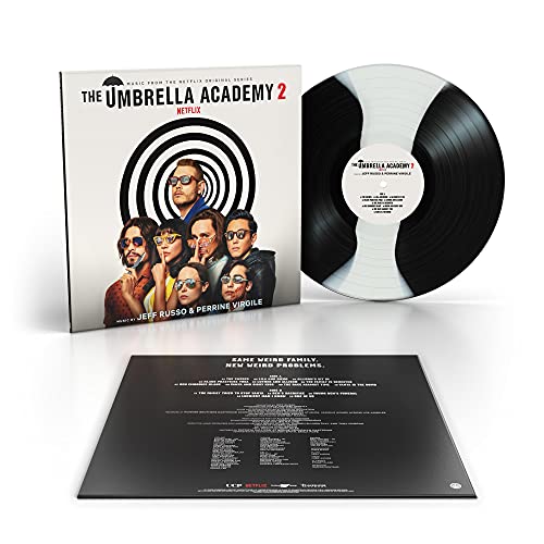 The Umbrella Academy, Season 2/Music From The Netflix Original Series (Black & White Striped Vinyl)@Jeff Russo@Ltd. 1000/RSD 2021 Exclusive