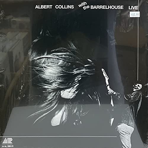Albert Collins with the Barrelhouse/Live (Transparent Red/White/Black Vinyl)@180g@Ltd. 1500/RSD 2021 Exclusive