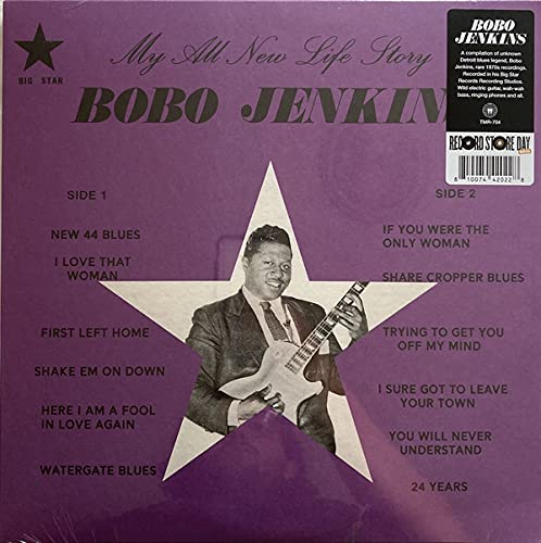 Bobo Jenkins/My All New Life Story (Purple Splatter Vinyl)@Ltd. 1500/RSD 2021 Exclusive
