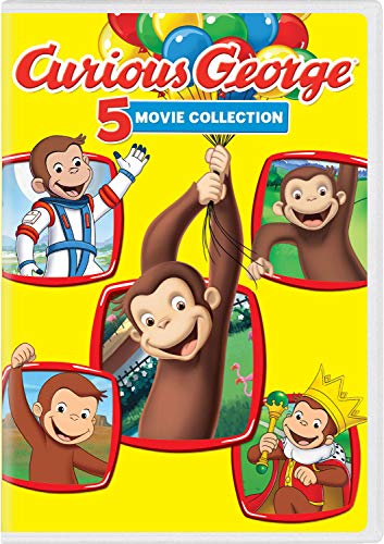 Curious George/5-Movie Collection@DVD@NR