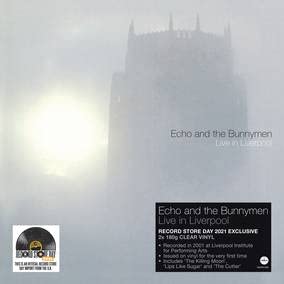 Echo & The Bunnymen/Live In Liverpool (Clear Vinyl)@2 LP 180g@Ltd. 3500/RSD 2021 Exclusive