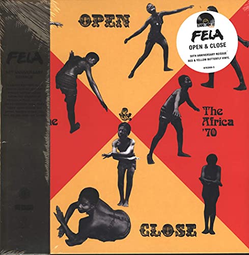 Fela Kuti/Open & Close (RED & YELLOW VINYL)@Ltd. 7000/RSD 2021 Exclusive