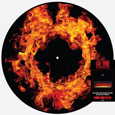 U2 Fire (40th Anniversary Edition) (picture Disc) Ltd. 7500 Rsd 2021 Exclusive 