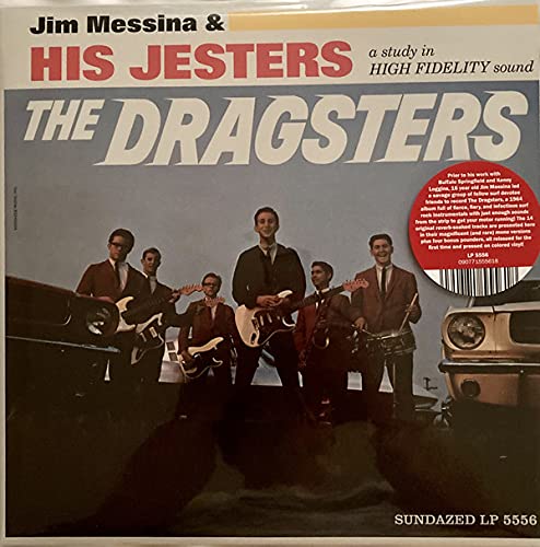 Jim Messina & His Jesters/The Dragsters (BLUE VINYL)@Ltd. 1350/RSD 2021 Exclusive