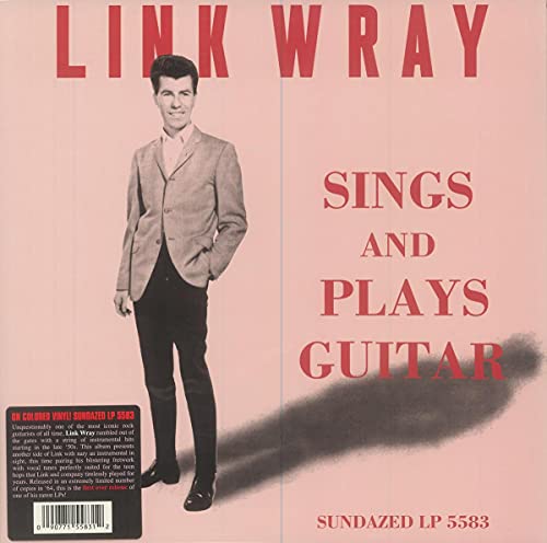 Link Wray/Sings & Plays Guitar (CLEAR VINYL)@Ltd. 1350/RSD 2021 Exclusive