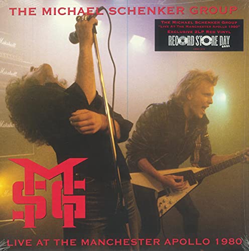 Michael Schenker Group/Live In Manchester 1980 (Red Vinyl)@2 LP@Ltd. 2500/RSD 2021 Exclusive