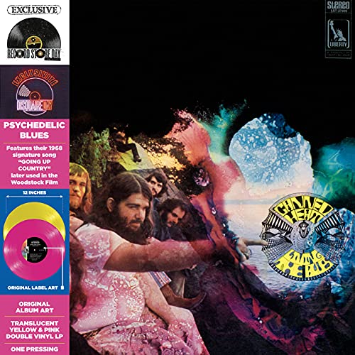 Canned Heat/Living The Blues (Translucent Yellow & Pink Vinyl)@2 LP@Ltd. 2500/RSD 2021 Exclusive