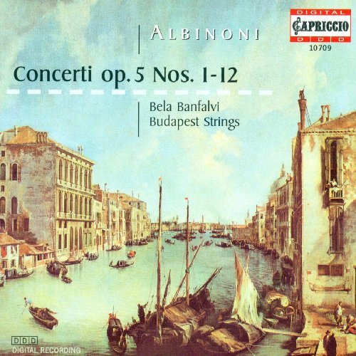 T. Albinoni/Albinoni T.: Concerto A 5-O@Banfalvi*bela (Vn)@Budapest Strs