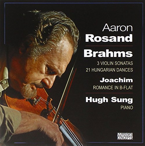 Johannes Brahms Violin Works Rosand (vn) Sung (pno) 