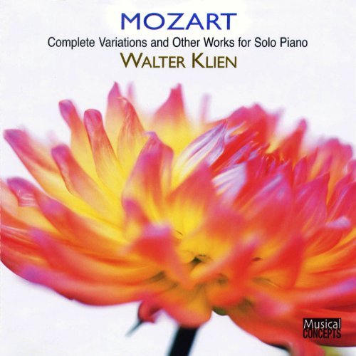 Wolfgang Amadeus Mozart/Complete Variations & Other S@3 Cd