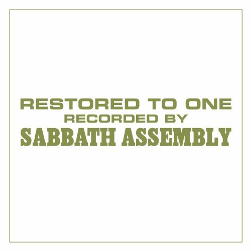 Sabbath Assembly Restored To One 