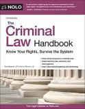 Paul Bergman The Criminal Law Handbook Know Your Rights Survive The System 0017 Edition; 