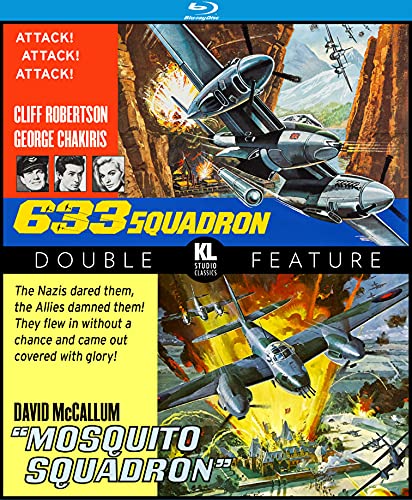 633 Squadron/Mosquito Squadron/Double Feature@Blu-Ray@NR