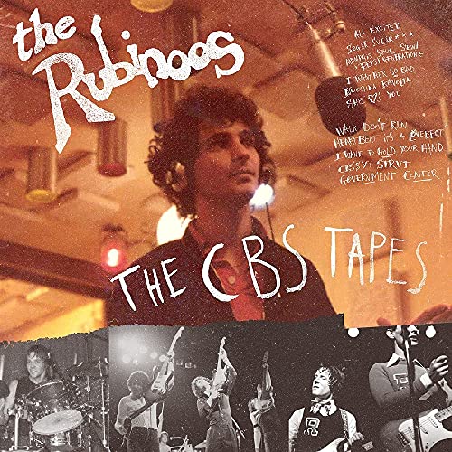 The Rubinoos The Cbs Tapes (red & Black Splatter Vinyl) W Download Card 