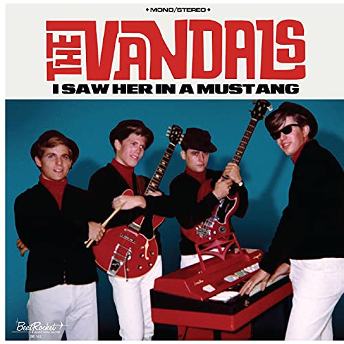 The Vandals I Saw Her In A Mustang (blue Vinyl) 