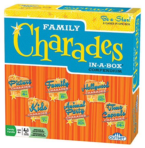 Family Charades In-A-Box Compendium-Game