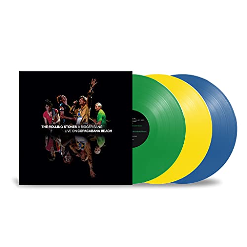 The Rolling Stones/A Bigger Bang: Live on Copacabana Beach (Coloured Version)@Coloured Version / 3 Vinyl Set@3LP