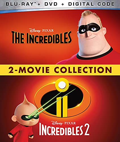 Incredibles 1&2/2-Movie Collection@BR/DVD/Digital