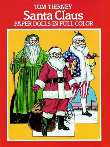 Tom Tierney/Santa Claus Paper Dolls In Full Color