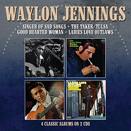 Waylon Jennings/Singer Of Sad Songs / The Taker-Tulsa / Good Hearted Woman / Ladies Love Outlaws@2CD