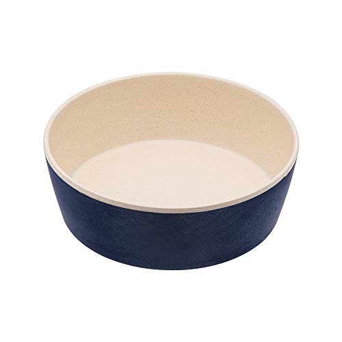 Beco Pet Bowl - Classic Bamboo Midnight Blue