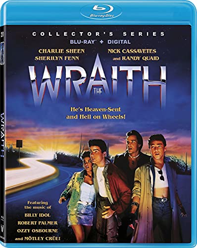 The Wraith Sheen Fenn Cassavetes Quaid Blu Ray Dc Pg13 