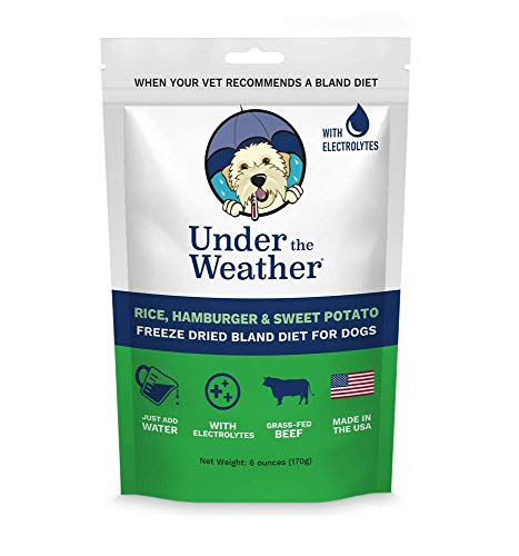 Under the Weather Dog Supplement - Hamburger, Rice, & Sweet Potato