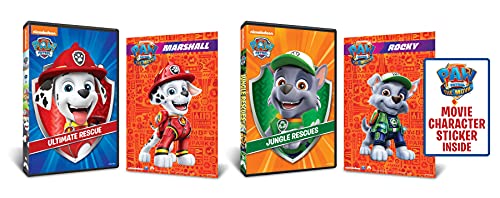Paw Patrol/ULTIMATE RESCUE/JUNGLE RESCUES@DVD@NR
