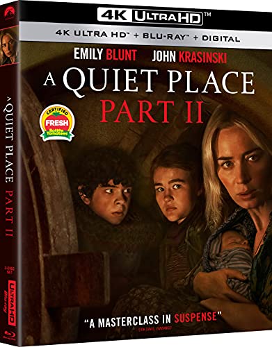 A Quiet Place Part 2 Blunt Simmonds Jupe Murphy 4kuhd Pg13 