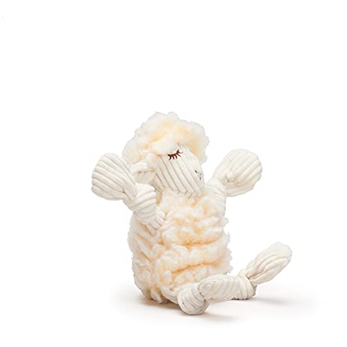 HuggleHounds Dog Toy - FlufferKnottie Lamb