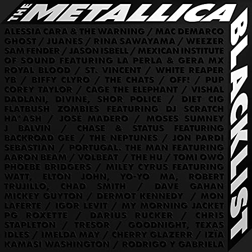 Metallica And Various Artists The Metallica Blacklist 4cd 