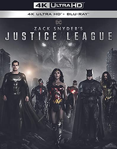 Zack Snyder's Justice League/Henry Cavill, Ben Affleck, and Gal Gadot@R@4K Ultra HD/Blu-ray
