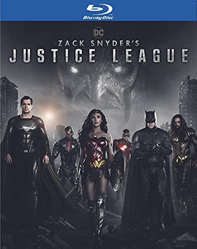 Zack Snyder's Justice League Cavill Gadot Affleck Blu Ray Pg13 