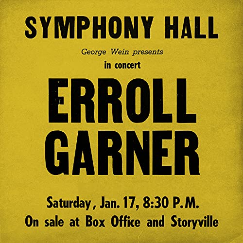 Erroll Garner/Symphony Hall Concert