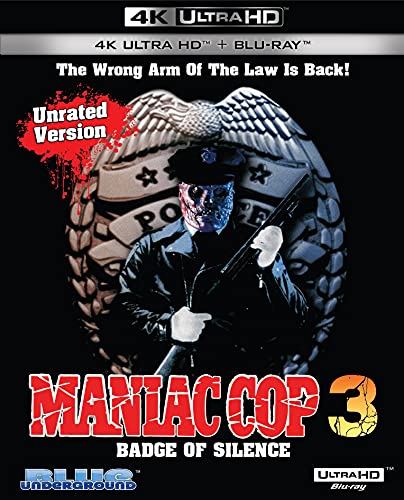 Maniac Cop 3 Badge Of Silence Forster Savant 4kuhd R 
