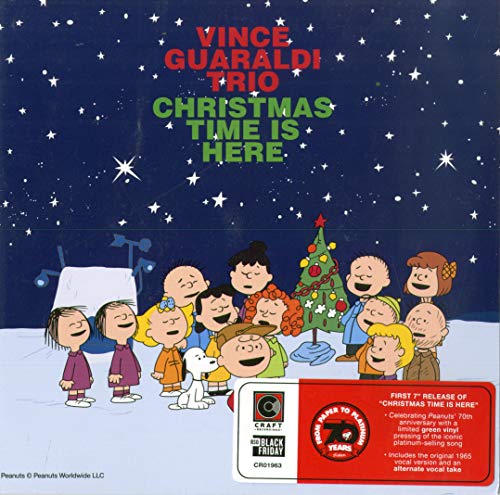 Vince Guaraldi Trio/Christmas Time Is Here@Green Vinyl@RSD BF 2020