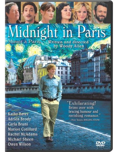 Midnight In Paris Wilson Mcadams DVD Pg13 