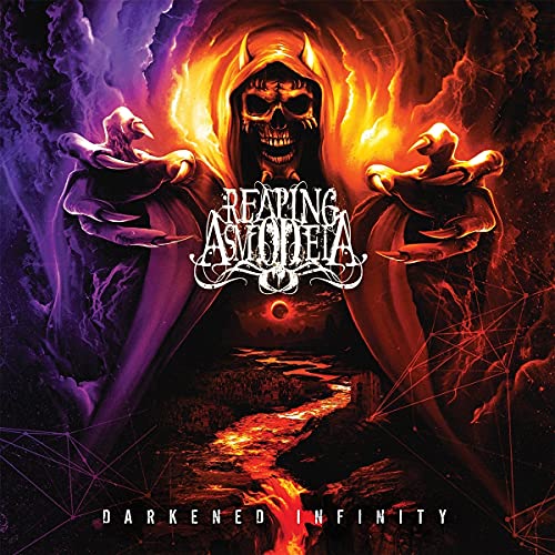 Reaping Asmodeia/Darkened Infinity (Orange w/ White Swirl Vinyl)