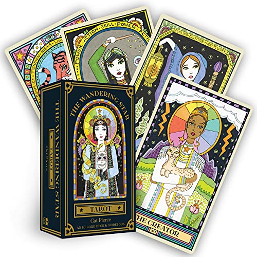 Cat Pierce/The Wandering Star Tarot@An 80-Card Deck & Guidebook