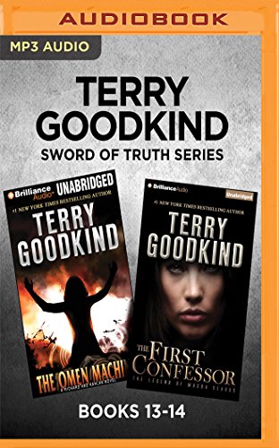 Terry Goodkind/Terry Goodkind Sword of Truth Series@ Books 13-14: The Omen Machine & the First Confess@ MP3 CD